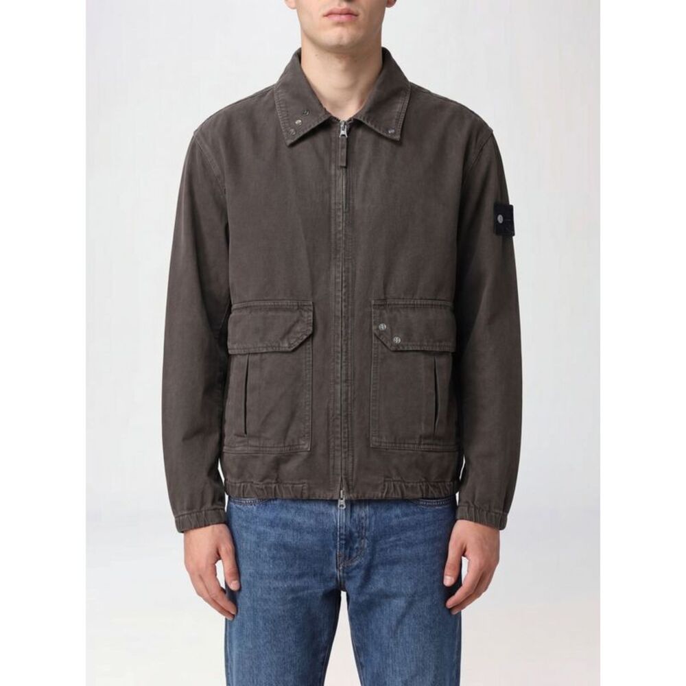 Stone Island Jacket Men Brown